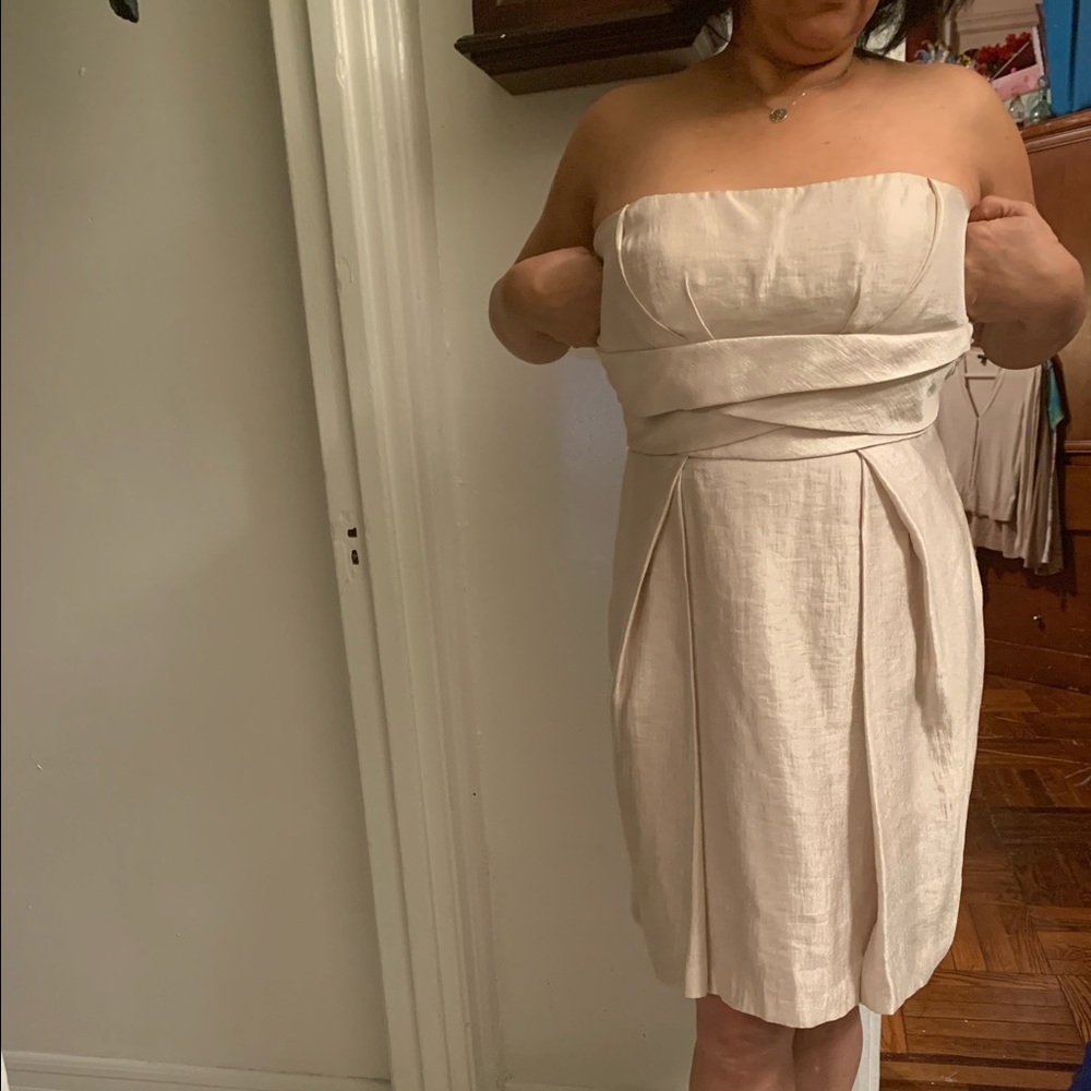 Short Gold Dress